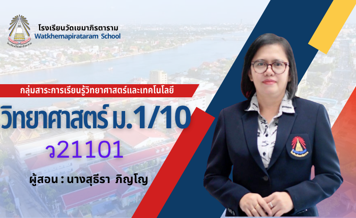 วิทยาศาสตร์พื้นฐาน1 ม.1/10 ภาคเรียนที่1
